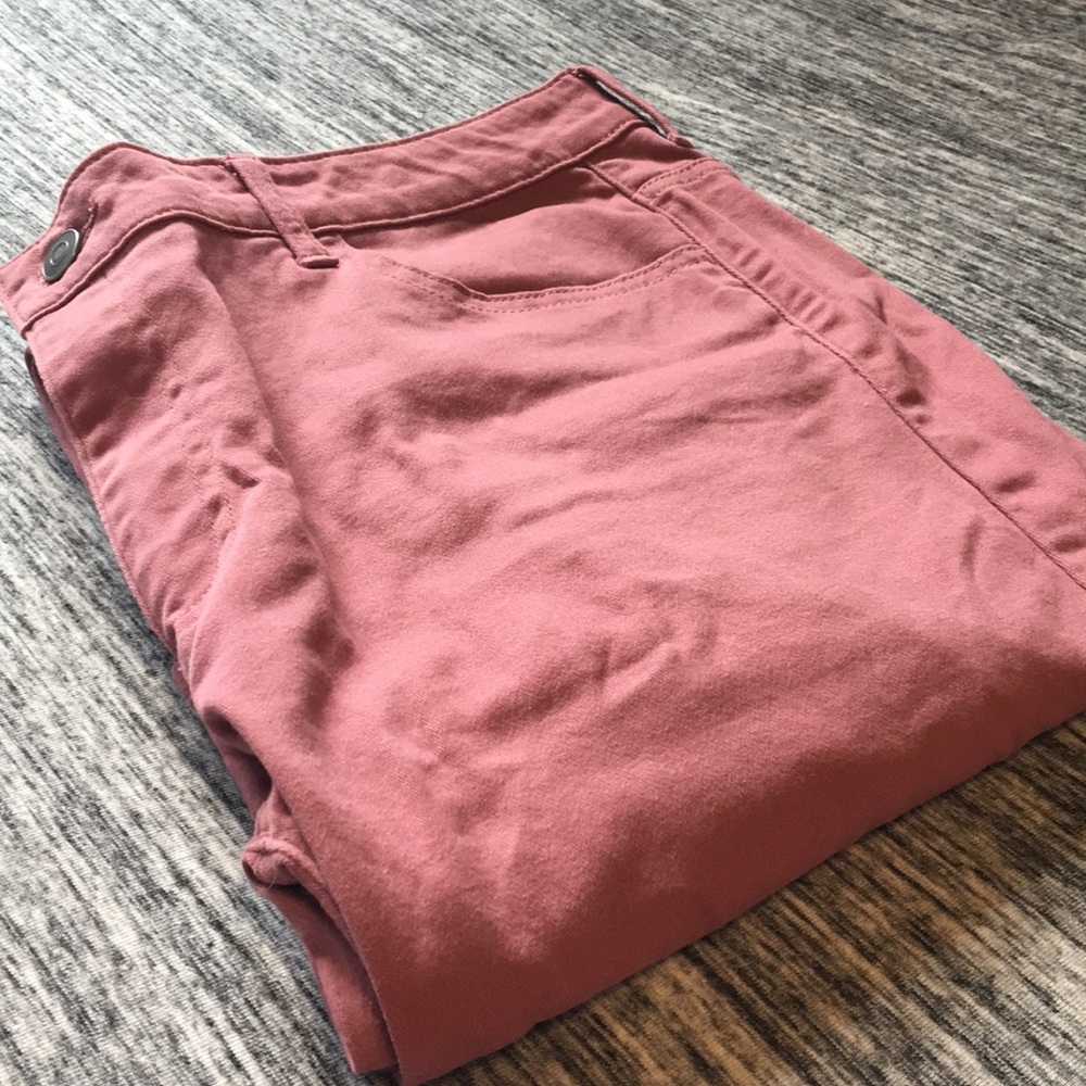 Pink jeans